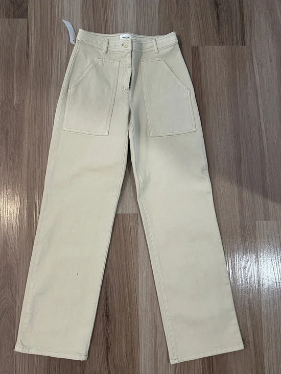 Aritzia Wilfred Free ‘GD Birch’ Modern Utility Pants - Picture 1 of 3